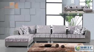 簡約現(xiàn)代時尚的組合轉(zhuǎn)角布藝沙發(fā)——七度家居FD6013-A熱銷解讀